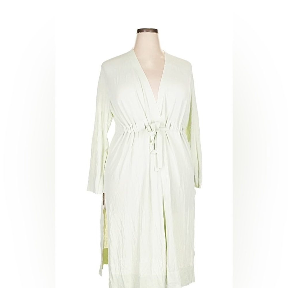 Lafayette 148 New York Cream Knit Open Camisole with Belt NWOT